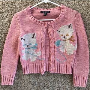 Vintage Betsy Johnson Kittens Cardigan